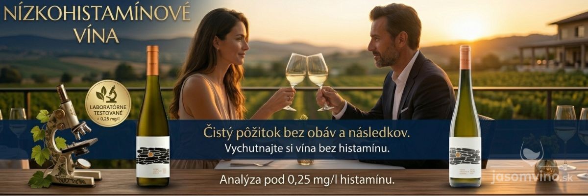 Nízkohistamínové víno - Pôžitok ktorý Vám pristane. 