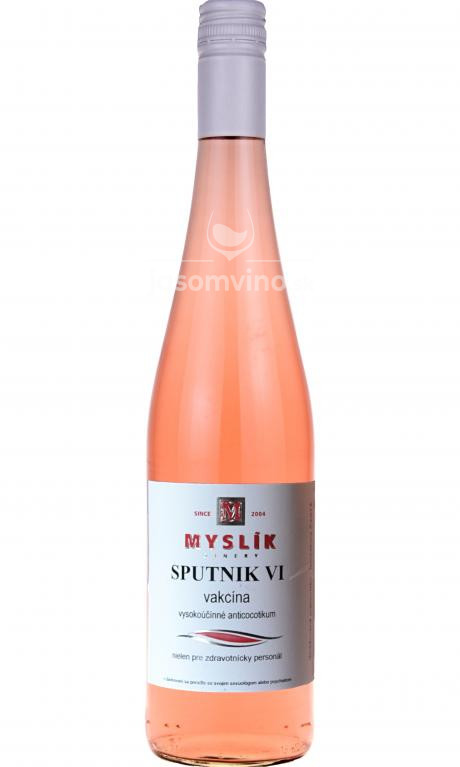 * SPUTNIK VI Frizzante rosé 2020 polosladké