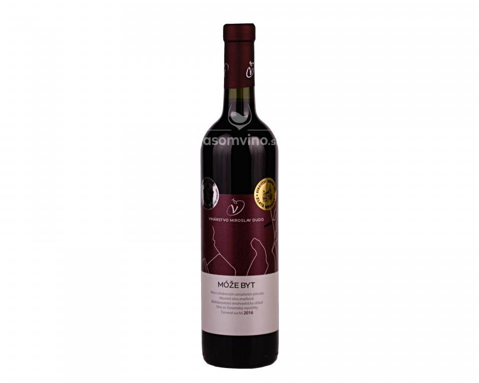 Móže byť cuvée červené 2016 suché Móže byť cuvée červené 2016 suché