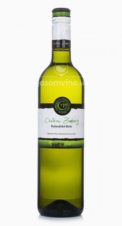 Rulandské Biele Chateau Zumberg 2019 polosuché Rulandské Biele Chateau Zumberg 2019 polosuché