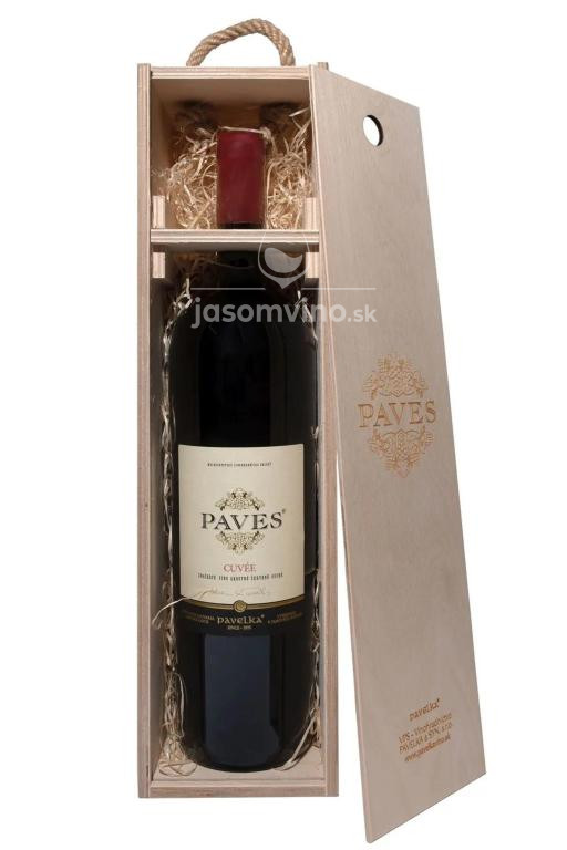 Paves červený Barrique 1,5L 2015 suché Paves červený Barrique 1,5L 2015 suché