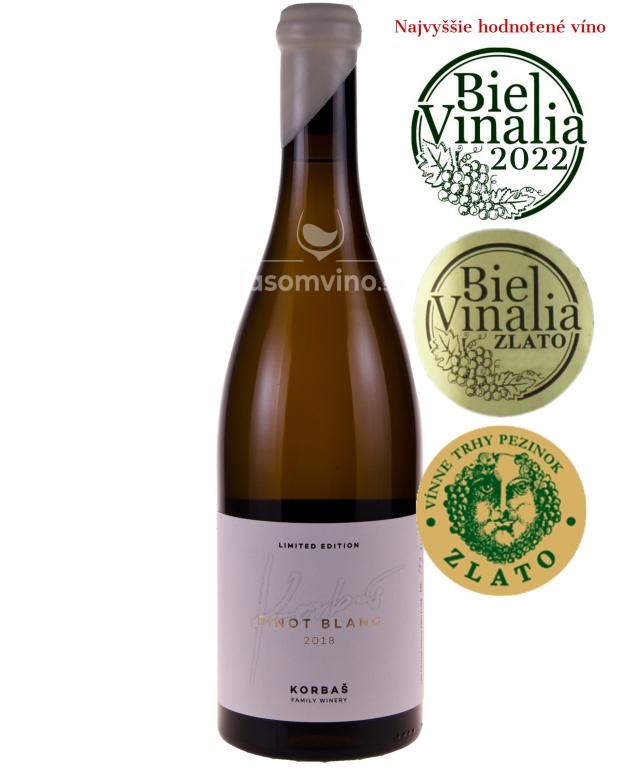 Pinot Blanc Limited Edition 2018 suché Pinot Blanc Limited Edition 2018 suché