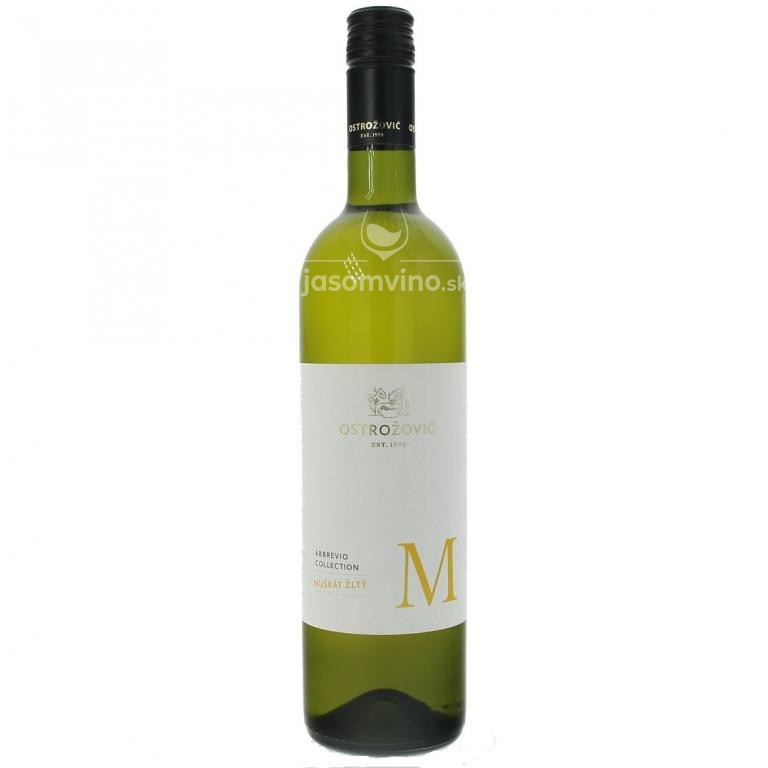 Abbrevio Collection Muškát žltý 2019 suché Abbrevio Collection Muškát žltý 2019 suché