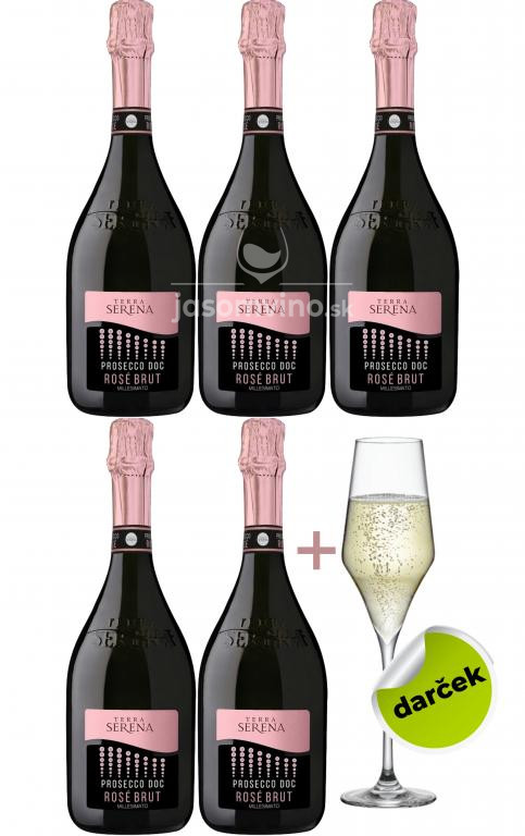 Prosecco Rose + pohár RONA zadarmo Prosecco Rose + pohár RONA zadarmo
