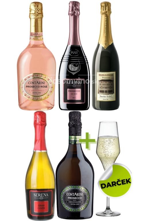 MIX Prosecco + pohár RONA zadarmo MIX Prosecco + pohár RONA zadarmo
