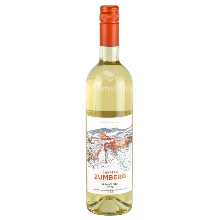 Irsai Oliver Chateau Zumberg 2020 polosuché Irsai Oliver Chateau Zumberg 2020 polosuché