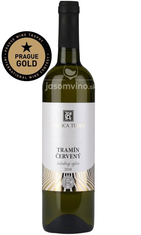 Tramín červený bobuľový výber 2018 polosladké Tramín červený bobuľový výber 2018 polosladké