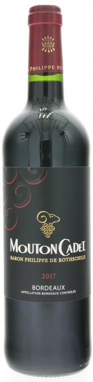 Bordeaux Rouge Rothschild Mouton Cadet 2022 suché