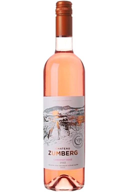 Cabernet Sauvignon rosé Chateau Zumberg 2022 suché