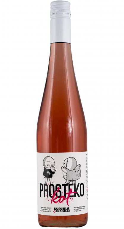 PROSTEKO-kot rosé perlivé 2020 polosladké