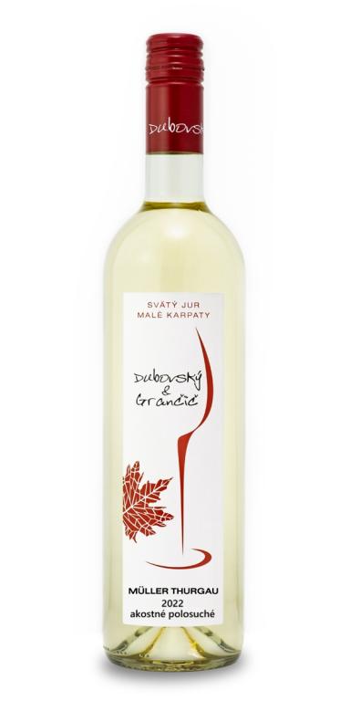 Müller Thurgau 2022 polosuché