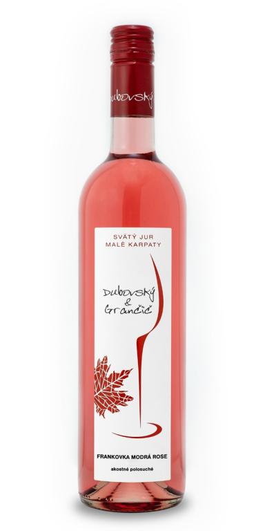 Frankovka Modrá rosé 2024 polosuché