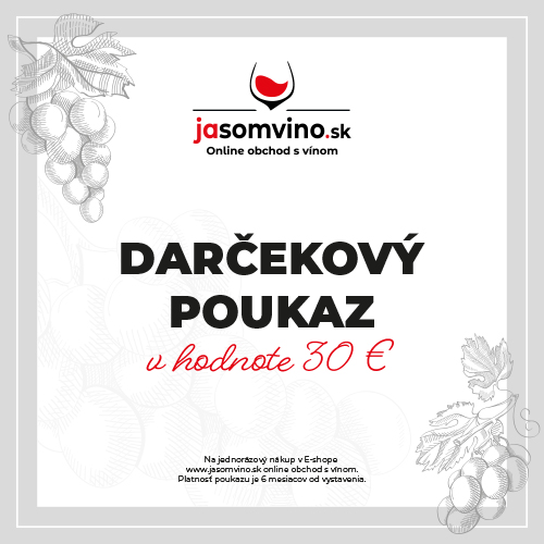 Darčekový poukaz v hodnote 30€