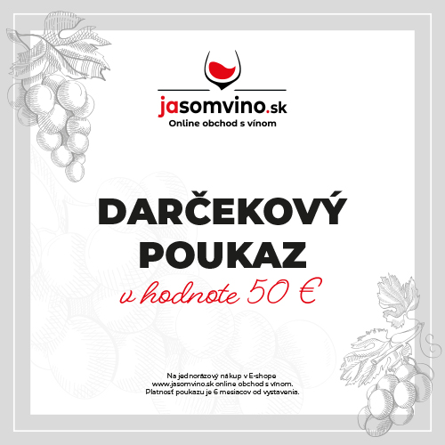 Darčekový poukaz v hodnote 50€