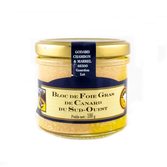 Godard Kačacie pečienky Foie Gras v bloku, Francúzsko 100g