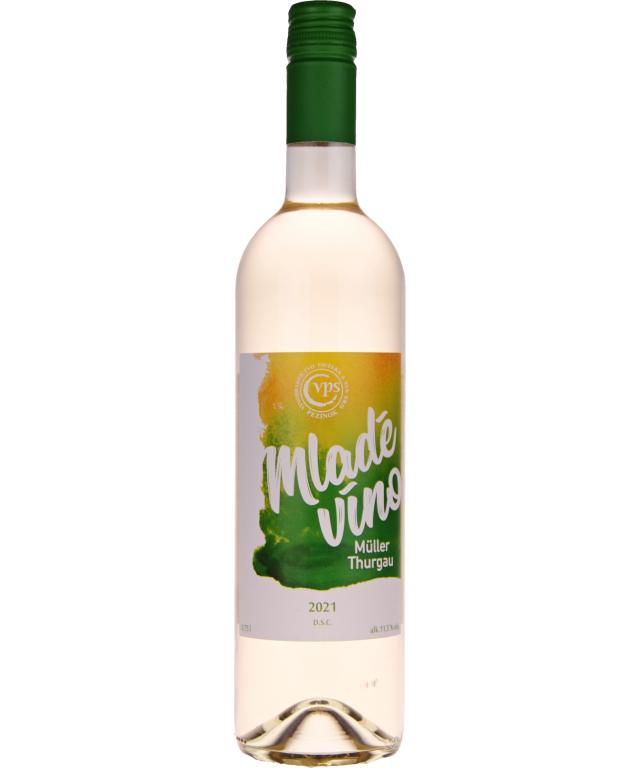 Mladé víno Müller Thurgau 2021 suché