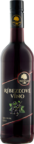 Ribezľové víno Náš Sad