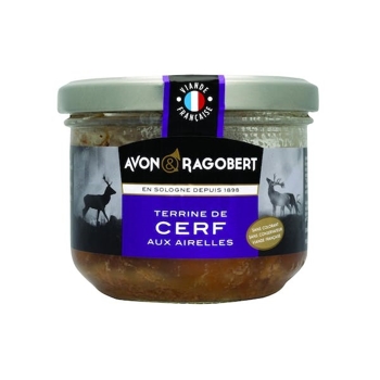 Jelenia terina s brusnicami, Avon & Ragobert  Francúzsko, pohár 180g