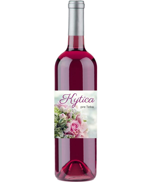 Víno s vlastnou etiketou Valentín 11