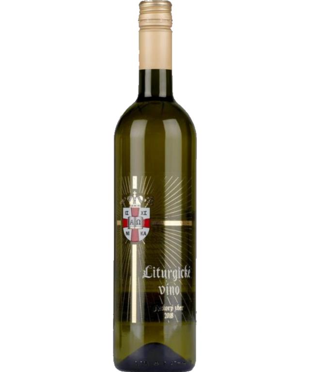Liturgické víno Rulandské Biele polosuché
