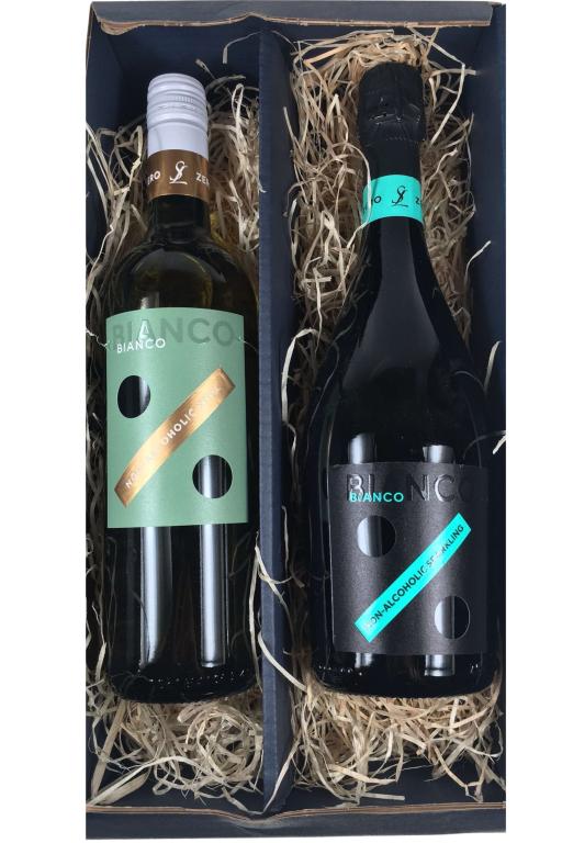 Elegantná darčeková kazeta s nealko vínom