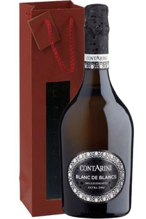 Contarini Blanc de Blancs Extra Dry – darčekové balenie