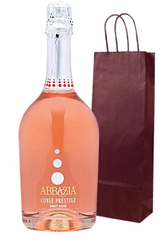 Abbazia Spumante Rosé Brut v darčekovom balení
