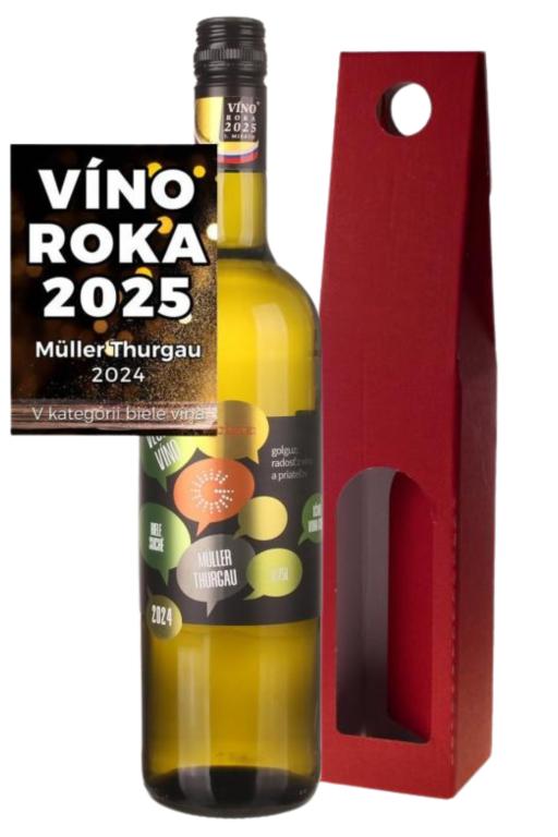 Müller Thurgau 2024 suché v darčekovom balení
