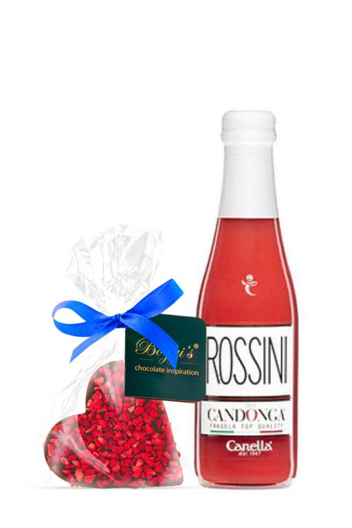 Mini darček Rossini Canella a mliečna čokoláda