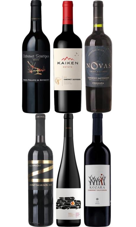 Degustačný mix Cabernetov