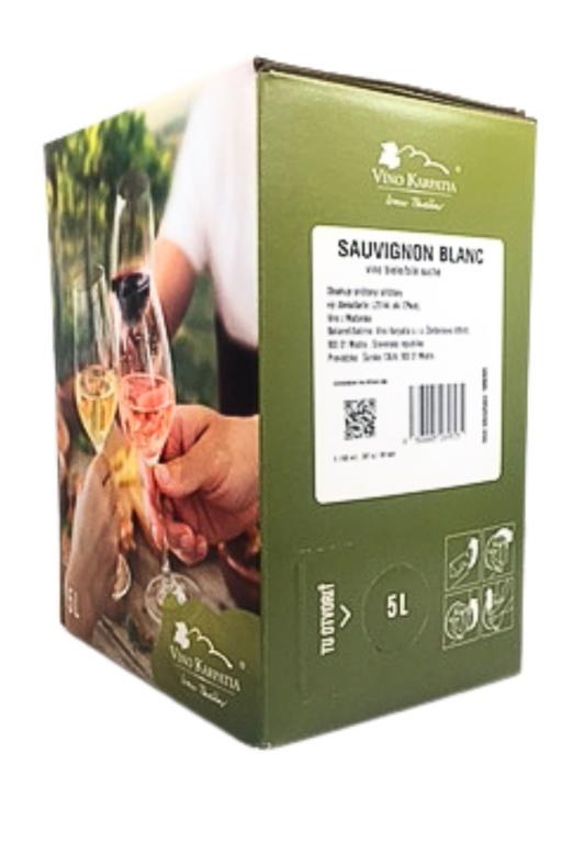 Sauvignon Blanc suché Bag in Box 5L