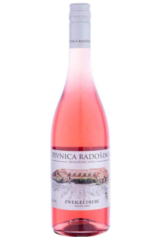 Zweigeltrebe rosé 2024 polosladké