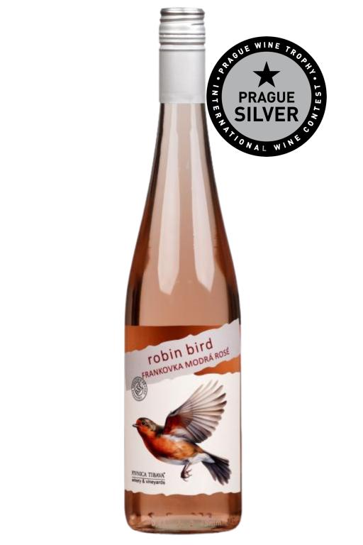 Frankovka Robin Bird modrá rosé polosladké 2025