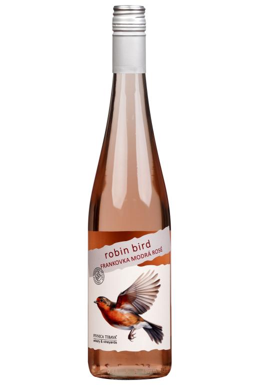Frankovka Robin Bird modrá rosé polosladké 2025