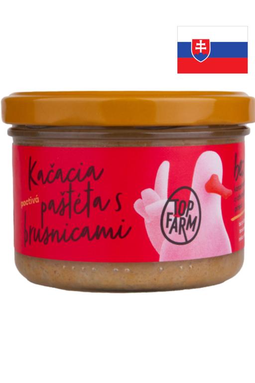 Kačacia paštéta s brusnicami 150g