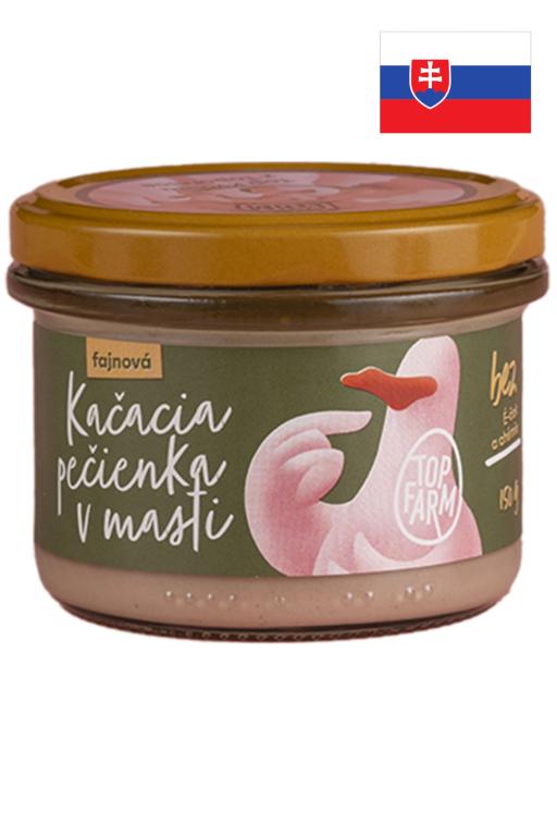 Kačacia pečienka v masti 150g