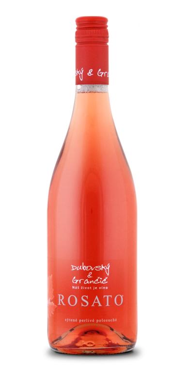 Frizzante Cuvée Rosato 2022 polosuché