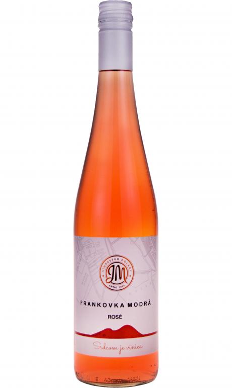 Frankovka modrá rosé polosuché