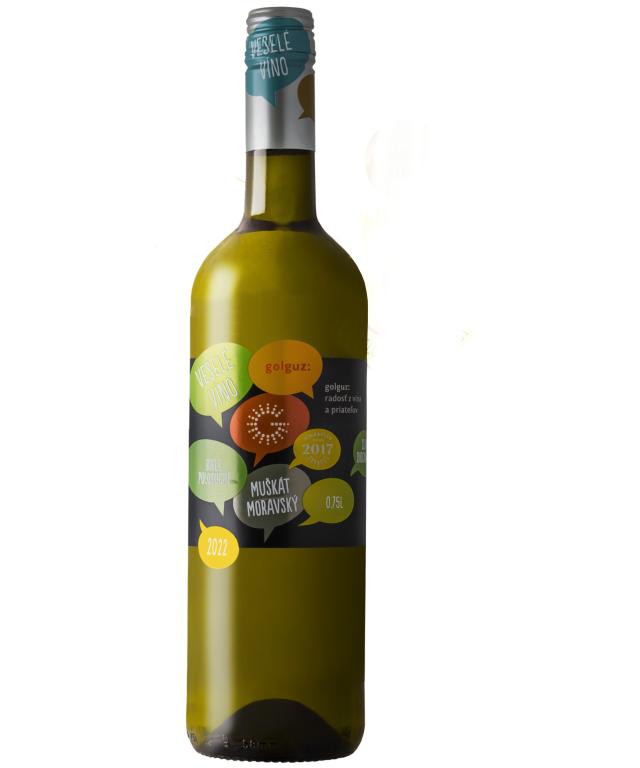 Muškát Moravský 2023 polosuché