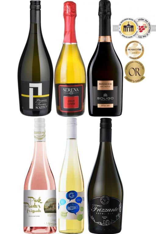 Akciový MIX Prosecco a Frizzante 5+1 ZADARMO