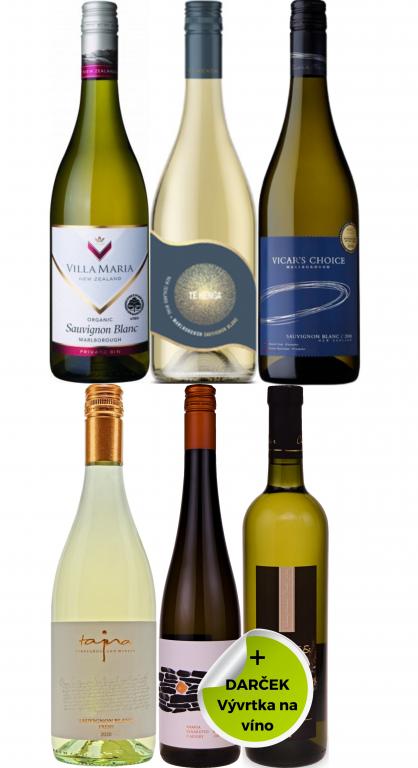Set vín Sauvignon Blanc + darček