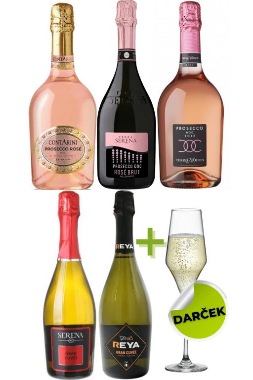 Akciový MIX Prosecco + pohár RONA zadarmo