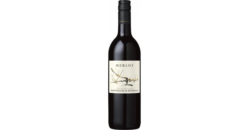 Merlot Rothschild Pays d'Oc Varietals 2021 suché