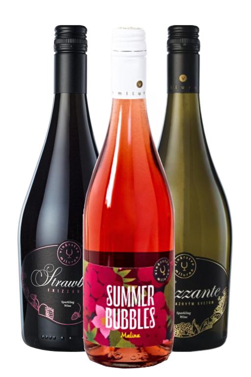 Svieže ovocné Frizzante MIX MILURON